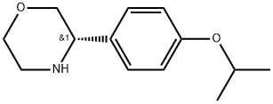 (S)-3-(4-isopropoxyphenyl)morpholine Structure