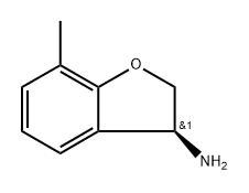 3-Amino-7-methyl-cumaran Structure