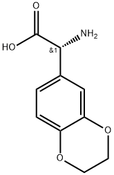 (R)-2-amino-2-(2,3-dihydrobenzo[b][1,4]dioxin-6-yl)aceticacid Structure