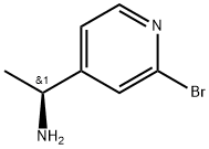 (S)-1-(2-bromopyridin-4-yl)ethanamine 구조식 이미지