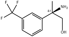 (2R)-2-amino-2-[3-(trifluoromethyl)phenyl]propan-1-ol Structure