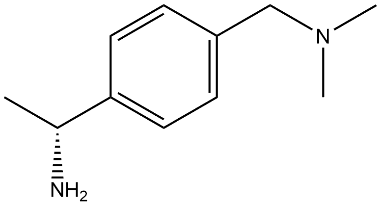 (1R)-1-{4-[(dimethylamino)methyl]phenyl}ethan-1-amine dihydrochloride Structure