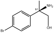 (2R)-2-amino-2-(4-bromophenyl)propan-1-ol Structure