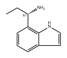 (S)-1-(1H-indol-7-yl)propan-1-amine Structure