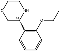 (R)-3-(2-ethoxyphenyl)morpholine 구조식 이미지