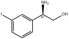 (2R)-2-amino-2-(3-iodophenyl)ethan-1-ol Structure