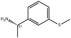 (S)-1-(3-(Methylthio)phenyl)ethanamine Structure