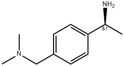 (1S)-1-{4-[(dimethylamino)methyl]phenyl}ethan-1-
amine Structure