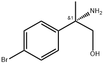 (2S)-2-amino-2-(4-bromophenyl)propan-1-ol Structure