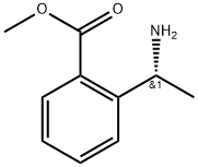 (R)-2-(1-Amino-ethyl)-benzoic acid methyl ester Structure