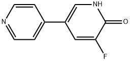 3-Fluoro-5-(pyridin-4-yl)pyridin-2-ol Structure