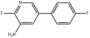 2-Fluoro-5-(4-fluorophenyl)pyridin-3-amine Structure