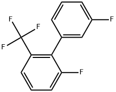 2,3'-Difluoro-6-(trifluoromethyl)-1,1'-biphenyl Structure