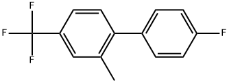 4'-Fluoro-2-methyl-4-(trifluoromethyl)-1,1'-biphenyl Structure