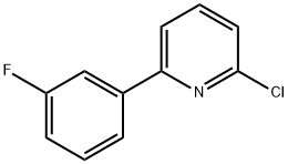 2-Chloro-6-(3-fluorophenyl)pyridine Structure