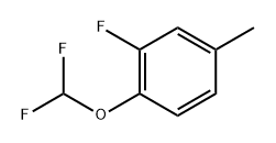 1-(difluoromethoxy)-2-fluoro-4-methyl-benzene Structure