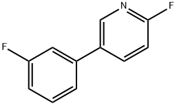 2-Fluoro-5-(3-fluorophenyl)pyridine Structure