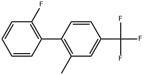 2'-Fluoro-2-methyl-4-(trifluoromethyl)-1,1'-biphenyl Structure