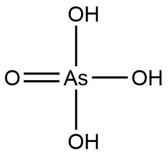 Arsenate(1-), trihydroxyoxo-, (T-4)- Structure