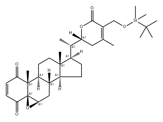 4-oxo-27-TBDMS Withaferin A 구조식 이미지