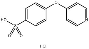 4-(4-Pyridinyloxy) benzenesulfonic acid hydrochloride Structure