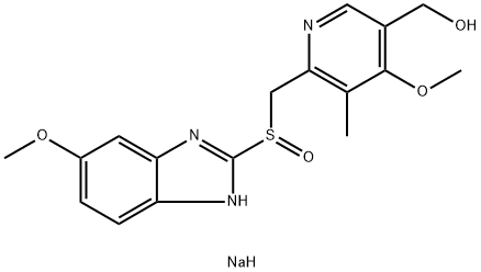 5-Hydroxy OMeprazole SodiuM Salt 구조식 이미지