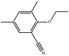 2-Ethoxy-3,5-dimethylbenzonitrile Structure