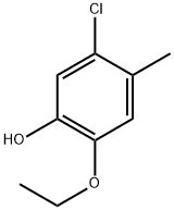 5-chloro-2-ethoxy-4-methylphenol Structure
