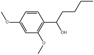 α-Butyl-2,4-dimethoxybenzenemethanol Structure