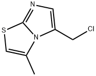 5-(chloromethyl)-3-methylimidazo[2,1-b]thiazole Structure