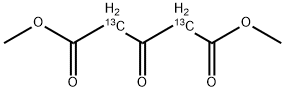 Pentanedioic-2,4-13C2 acid, 3-oxo-, dimethyl ester (9CI) Structure