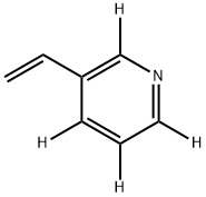 [2H4]-3-Vinylpyridine Structure