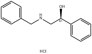 Benzenemethanol, α-[[(phenylmethyl)amino]methyl]-, hydrochloride (1:1), (αS)- 구조식 이미지