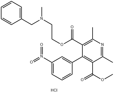 Dehydro Nicardipine HCl 구조식 이미지