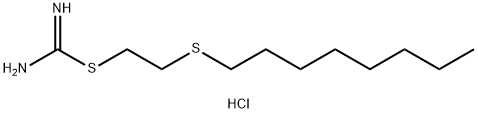 2-(octylthio)ethyl imidothiocarbamate Structure