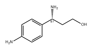 Benzenepropanol, γ,4-diamino-, (γR)- Structure