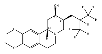 Beta-Hydroxy Tetrabenazine-d7 Structure