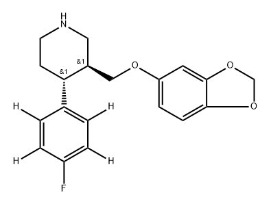 Paroxetine D4Q: What is 
Paroxetine D4 Q: What is the CAS Number of 
Paroxetine D4 Structure