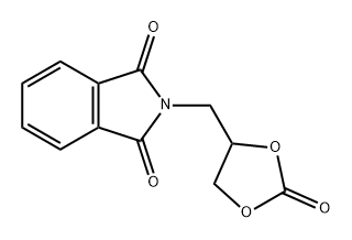 2-[(2-oxo-1,3-dioxolan-4-yl)methyl]-2,3-dihydro-1H -isoindole-1,3-dione Structure