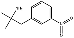 Benzeneethanamine, α,α-dimethyl-3-nitro- Structure