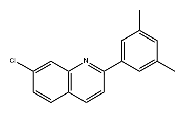 7-Chloro-2-(3,5-dimethylphenyl)quinoline Structure