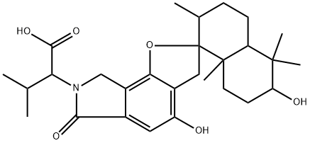 O-Demethylstachartin C 구조식 이미지