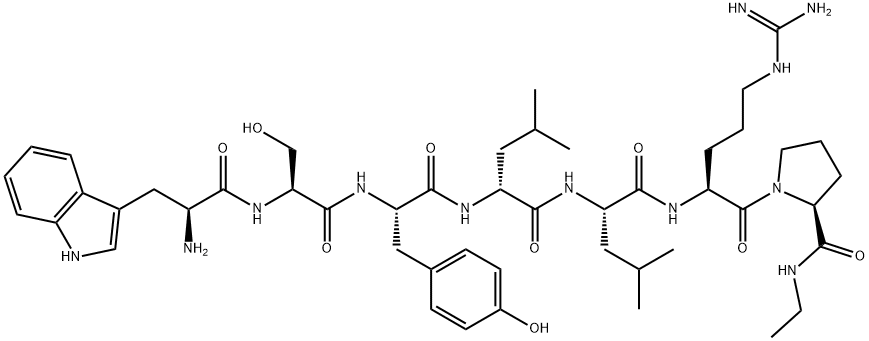 LeuprorelinImpurity4-Leuprorelin)Ditrifluoroacetate 구조식 이미지