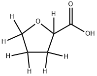 TETRAHYDRO-2-FUROIC-D7 ACID 구조식 이미지