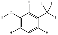 3-(TRIFLUOROMETHYL)PHENOL-2,4,6-D3,OD Structure