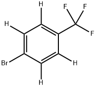 4-BroMo-a,a,a-trifluorotoluene-d4 Structure