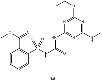 Ethametsulfuron-methyl Sodium Salt 구조식 이미지