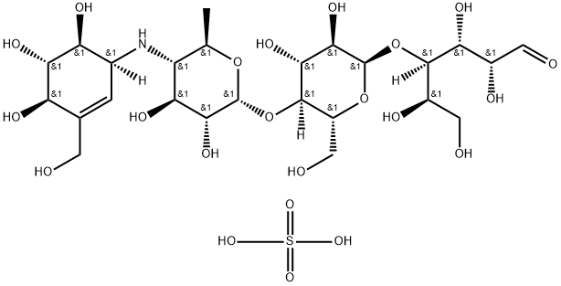 Acarbose (sulfate) Structure