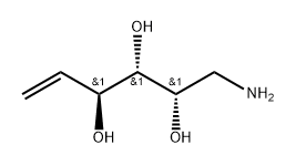 (2S,3S,4S)-1-amino-hex-5-ene-2,3,4-triol Structure