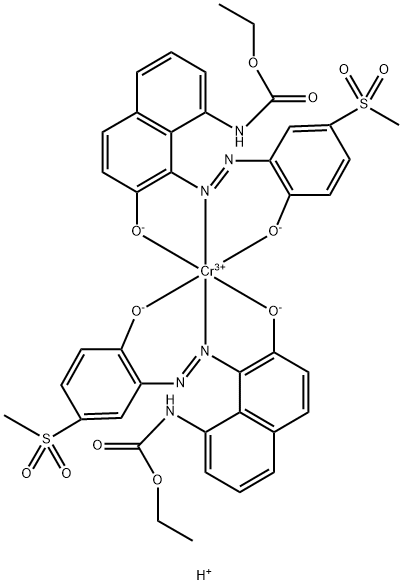 Acid Black  58 구조식 이미지